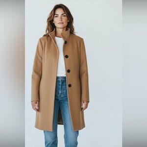 Elegant Tan Trench Coat for Women